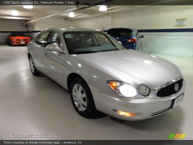 Platinum Metallic / Gray 2007 Buick LaCrosse CX