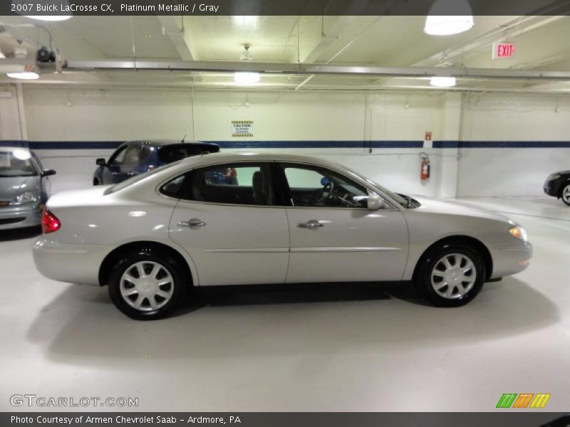 Platinum Metallic / Gray 2007 Buick LaCrosse CX