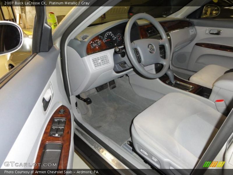 Platinum Metallic / Gray 2007 Buick LaCrosse CX