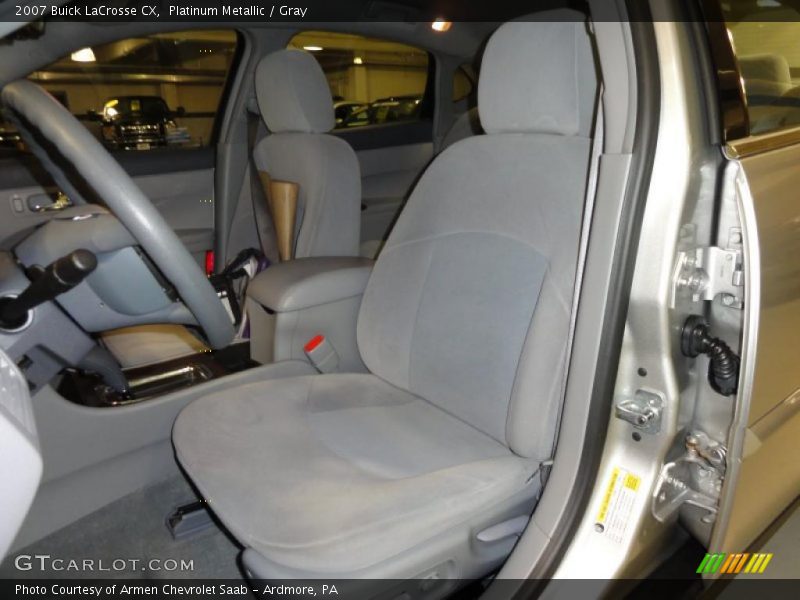 Platinum Metallic / Gray 2007 Buick LaCrosse CX
