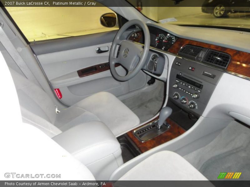 Platinum Metallic / Gray 2007 Buick LaCrosse CX