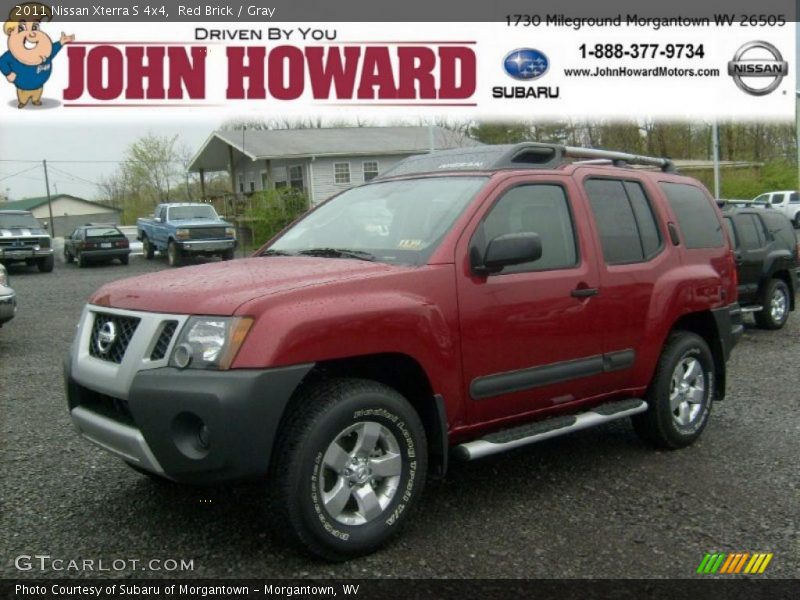 Red Brick / Gray 2011 Nissan Xterra S 4x4