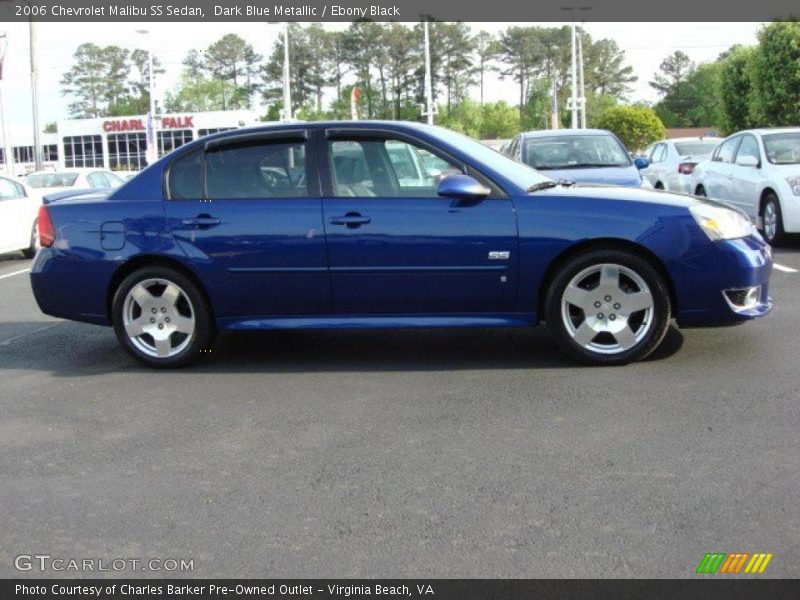 Dark Blue Metallic / Ebony Black 2006 Chevrolet Malibu SS Sedan