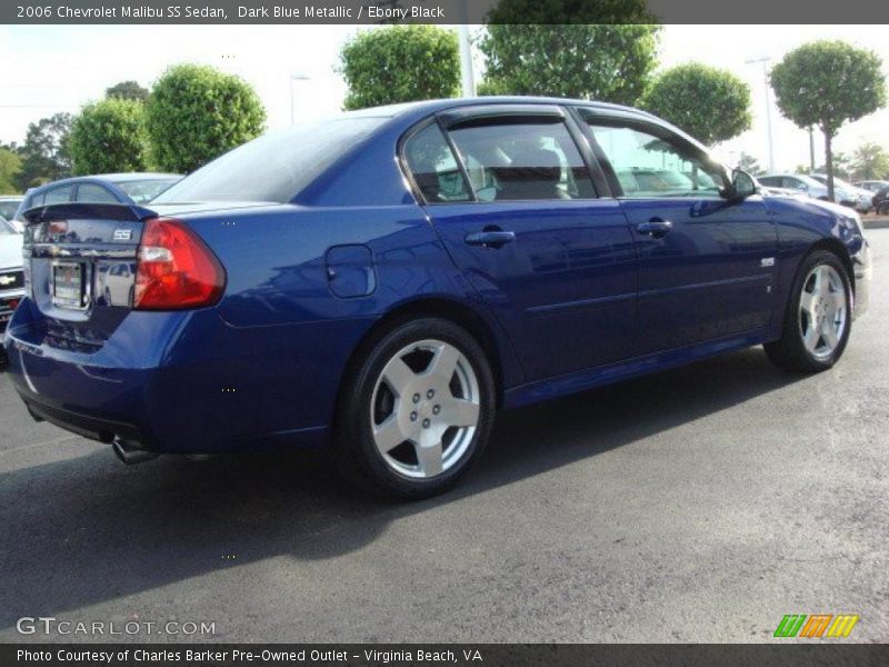 Dark Blue Metallic / Ebony Black 2006 Chevrolet Malibu SS Sedan