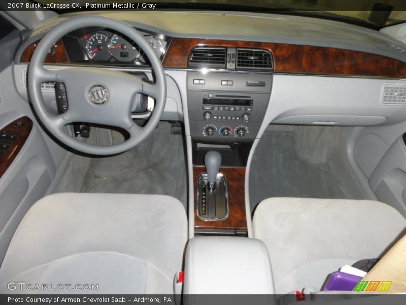 Platinum Metallic / Gray 2007 Buick LaCrosse CX