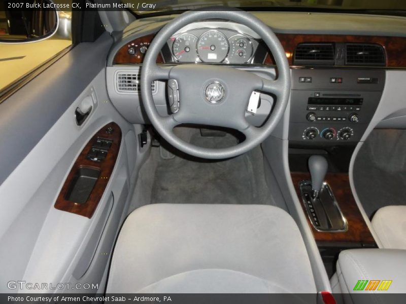 Platinum Metallic / Gray 2007 Buick LaCrosse CX
