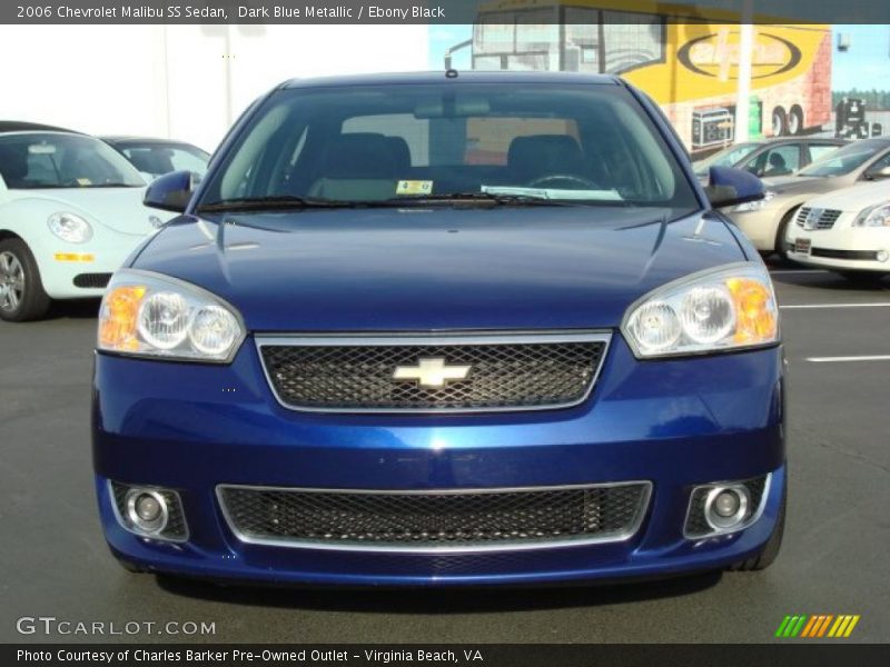 Dark Blue Metallic / Ebony Black 2006 Chevrolet Malibu SS Sedan
