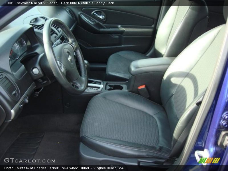  2006 Malibu SS Sedan Ebony Black Interior