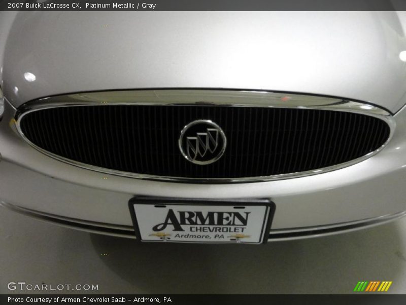 Platinum Metallic / Gray 2007 Buick LaCrosse CX