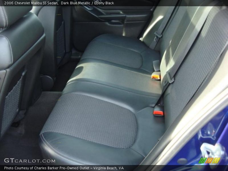  2006 Malibu SS Sedan Ebony Black Interior
