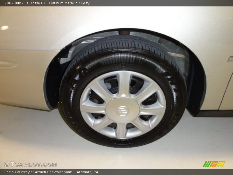 Platinum Metallic / Gray 2007 Buick LaCrosse CX