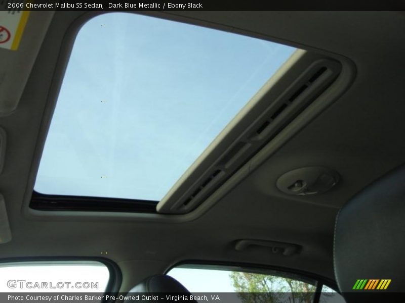 Dark Blue Metallic / Ebony Black 2006 Chevrolet Malibu SS Sedan