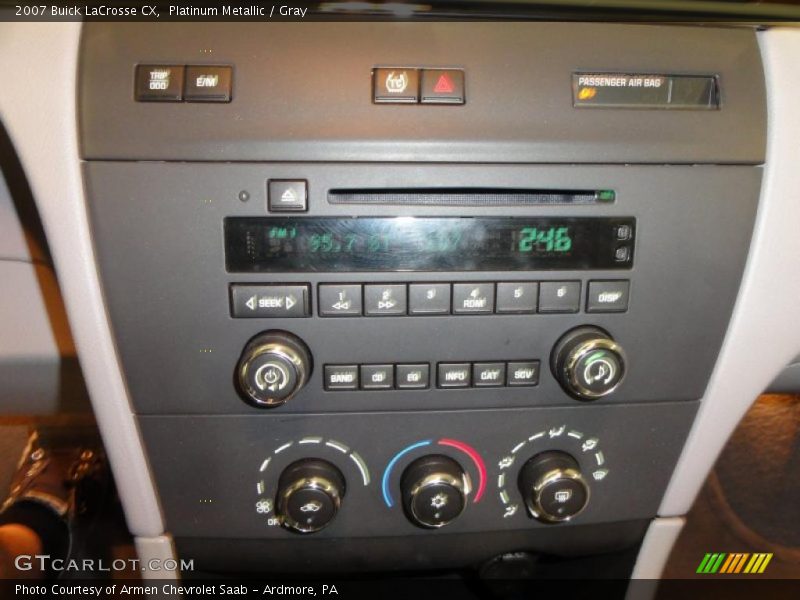 Platinum Metallic / Gray 2007 Buick LaCrosse CX