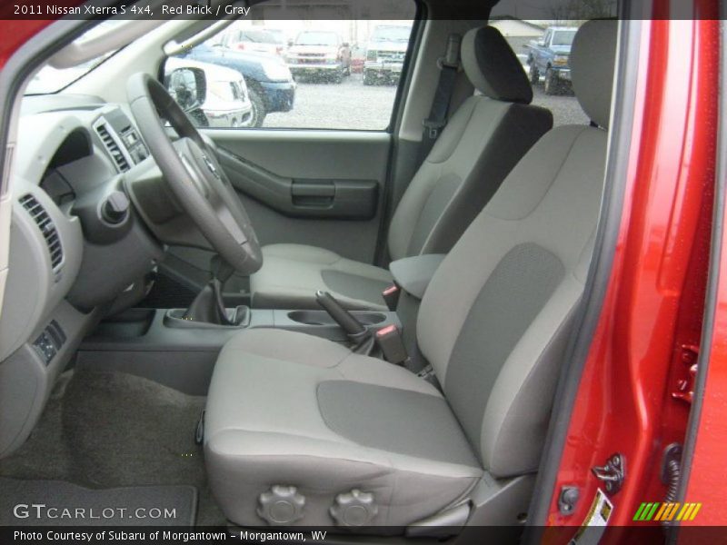  2011 Xterra S 4x4 Gray Interior