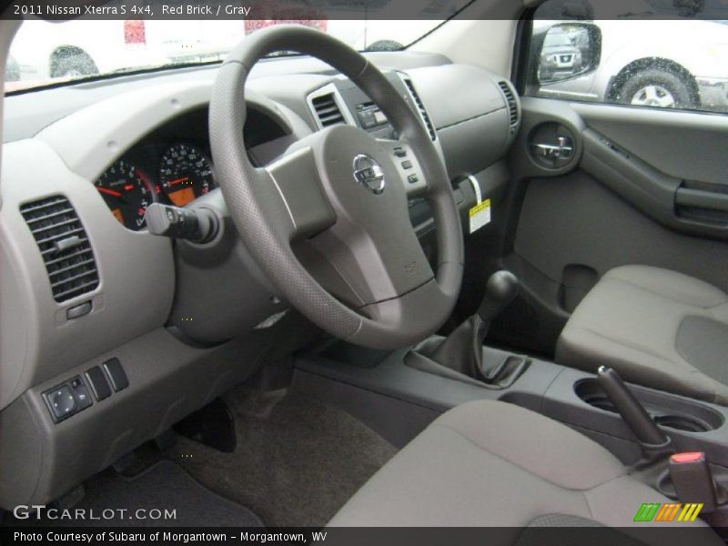 Gray Interior - 2011 Xterra S 4x4 