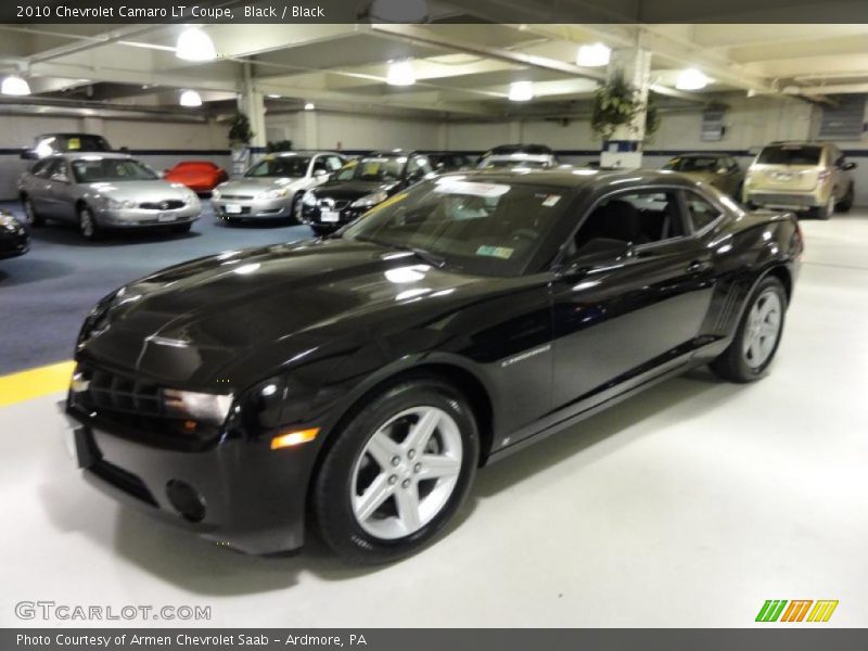 Black / Black 2010 Chevrolet Camaro LT Coupe