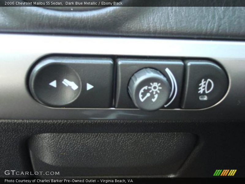 Controls of 2006 Malibu SS Sedan