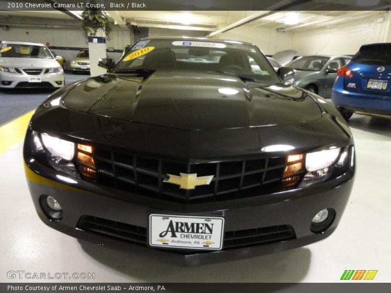 Black / Black 2010 Chevrolet Camaro LT Coupe