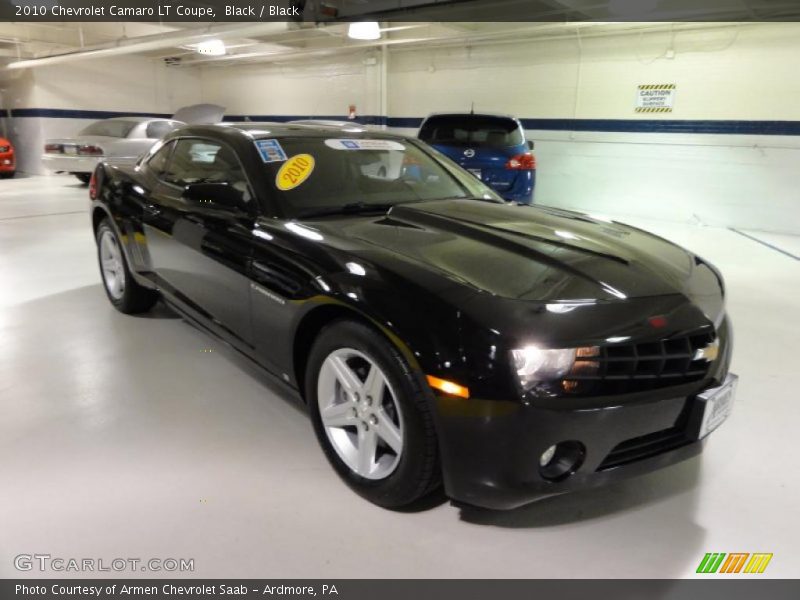 Black / Black 2010 Chevrolet Camaro LT Coupe