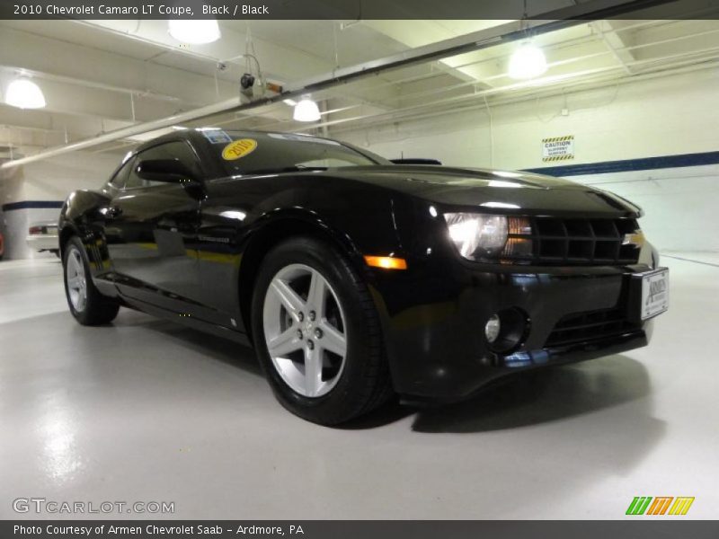 Black / Black 2010 Chevrolet Camaro LT Coupe