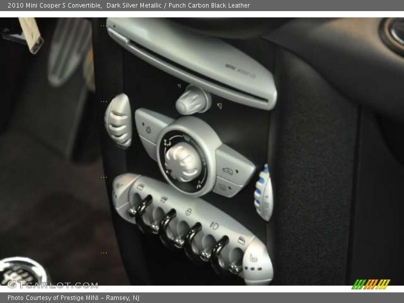 Controls of 2010 Cooper S Convertible