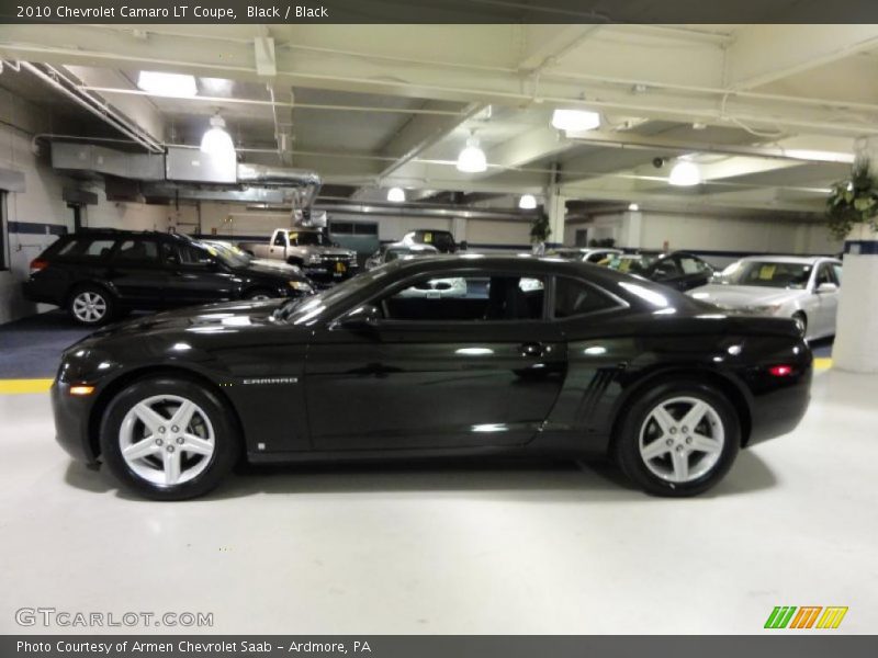 Black / Black 2010 Chevrolet Camaro LT Coupe