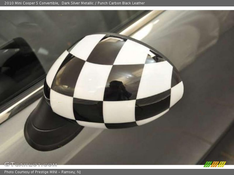 Dark Silver Metallic / Punch Carbon Black Leather 2010 Mini Cooper S Convertible