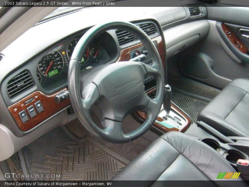  2003 Legacy 2.5 GT Sedan Gray Interior