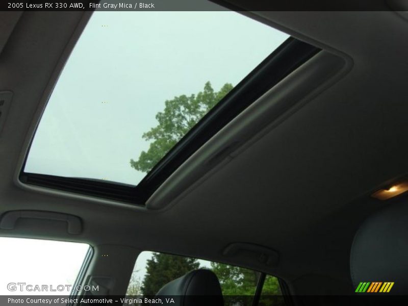 Flint Gray Mica / Black 2005 Lexus RX 330 AWD