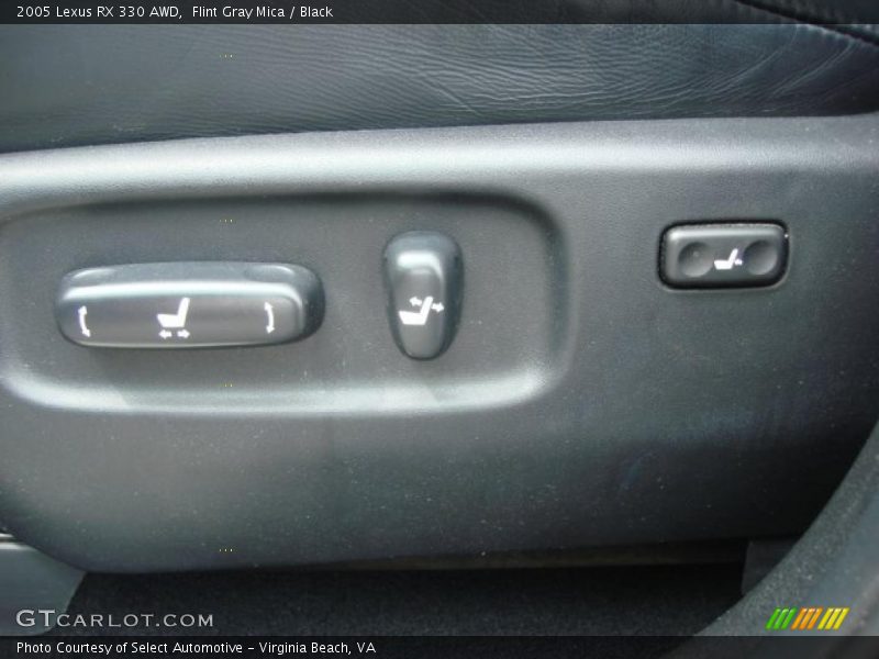 Flint Gray Mica / Black 2005 Lexus RX 330 AWD