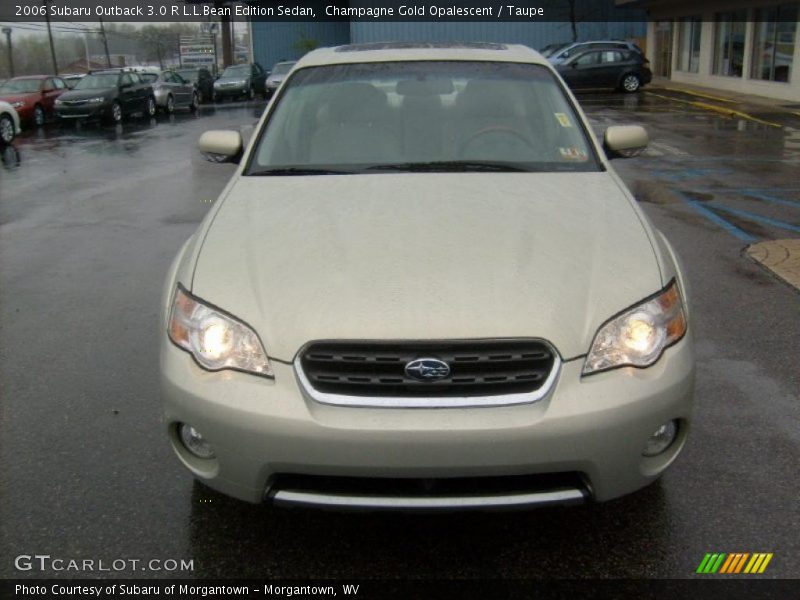 Champagne Gold Opalescent / Taupe 2006 Subaru Outback 3.0 R L.L.Bean Edition Sedan