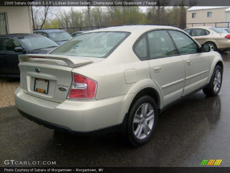 Champagne Gold Opalescent / Taupe 2006 Subaru Outback 3.0 R L.L.Bean Edition Sedan