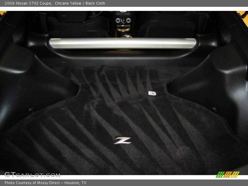 Chicane Yellow / Black Cloth 2009 Nissan 370Z Coupe