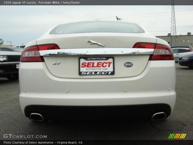 Porcelain White / Ivory/Oyster 2009 Jaguar XF Luxury