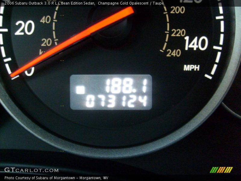 Champagne Gold Opalescent / Taupe 2006 Subaru Outback 3.0 R L.L.Bean Edition Sedan