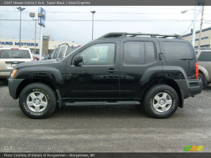 Super Black / Steel/Graphite 2007 Nissan Xterra S 4x4