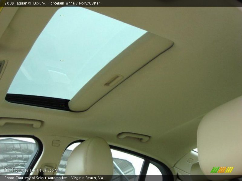 Porcelain White / Ivory/Oyster 2009 Jaguar XF Luxury