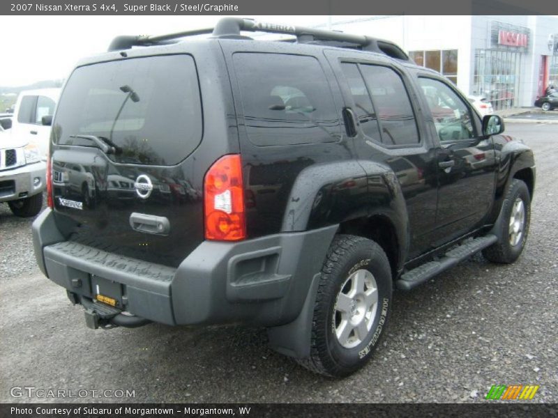 Super Black / Steel/Graphite 2007 Nissan Xterra S 4x4