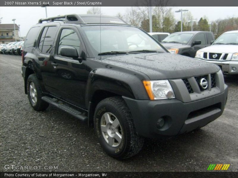 Super Black / Steel/Graphite 2007 Nissan Xterra S 4x4