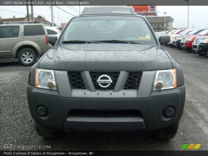 Super Black / Steel/Graphite 2007 Nissan Xterra S 4x4