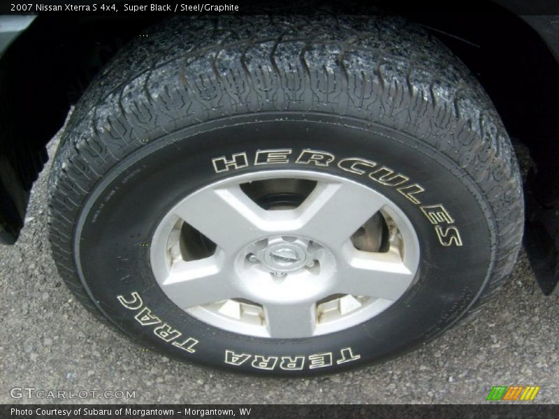 Super Black / Steel/Graphite 2007 Nissan Xterra S 4x4