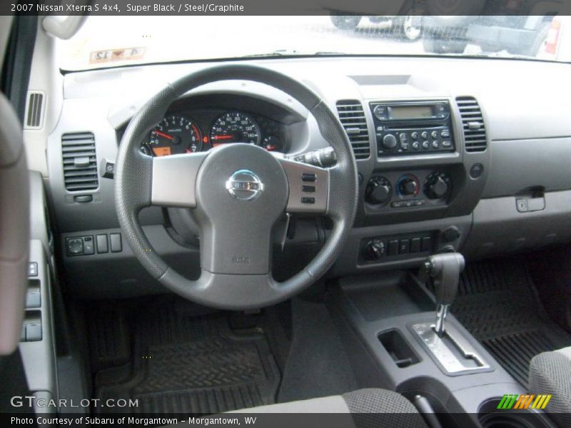 Super Black / Steel/Graphite 2007 Nissan Xterra S 4x4