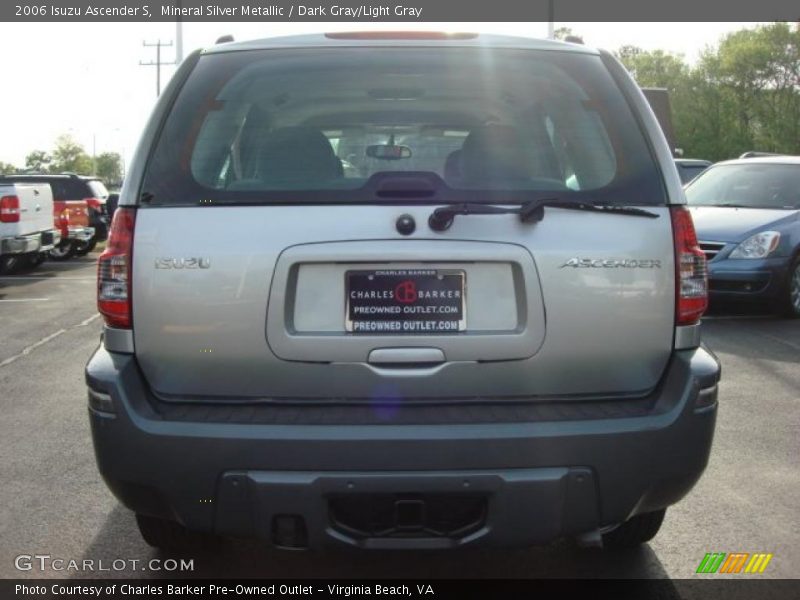 Mineral Silver Metallic / Dark Gray/Light Gray 2006 Isuzu Ascender S