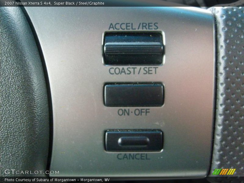 Super Black / Steel/Graphite 2007 Nissan Xterra S 4x4