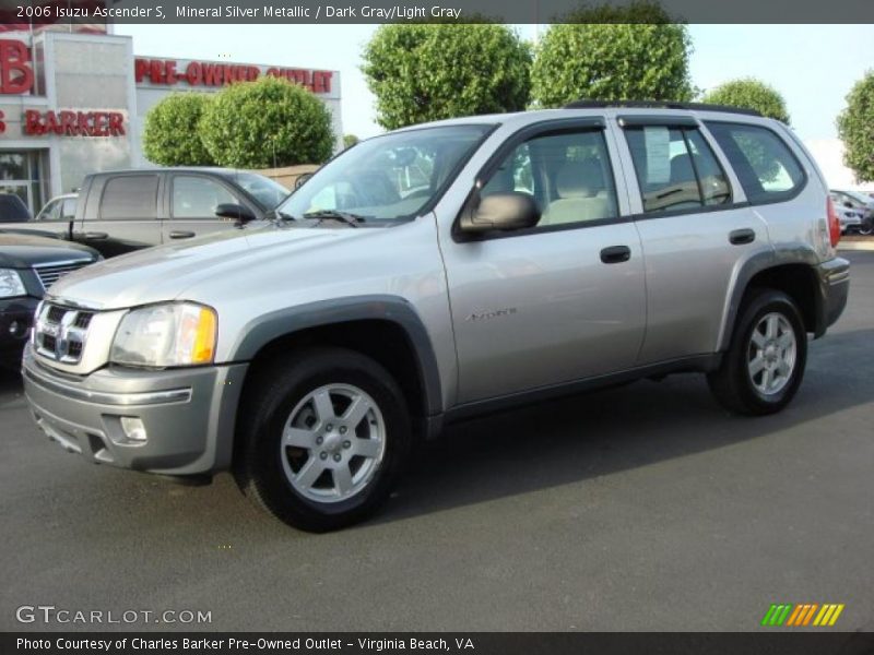 Mineral Silver Metallic / Dark Gray/Light Gray 2006 Isuzu Ascender S