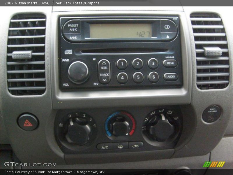Super Black / Steel/Graphite 2007 Nissan Xterra S 4x4