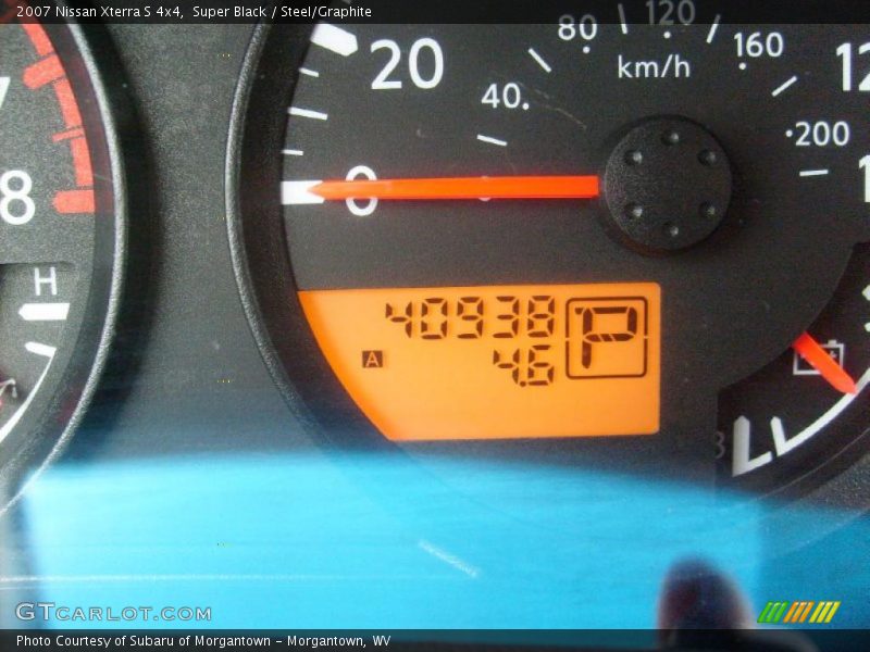 Super Black / Steel/Graphite 2007 Nissan Xterra S 4x4