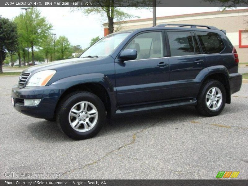 Blue Meridian Pearl / Ivory 2004 Lexus GX 470