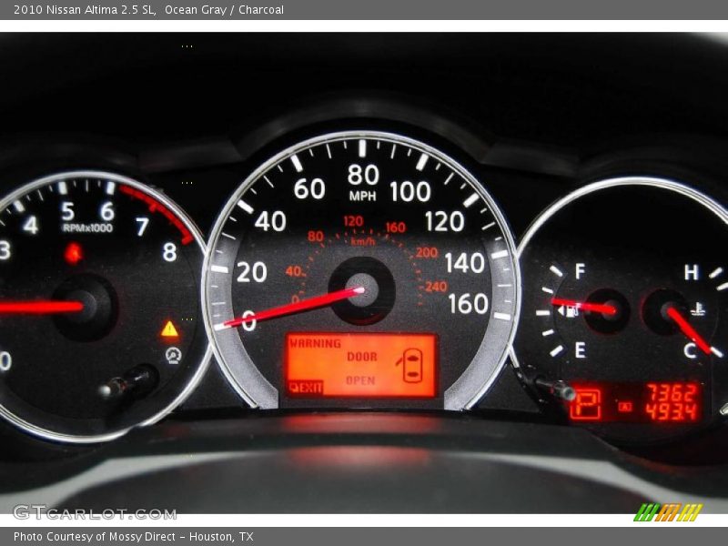 Ocean Gray / Charcoal 2010 Nissan Altima 2.5 SL
