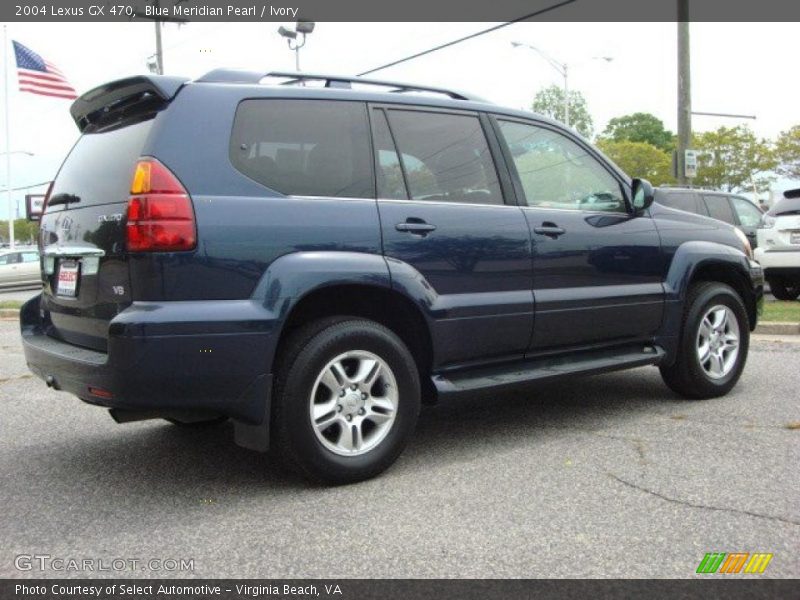 Blue Meridian Pearl / Ivory 2004 Lexus GX 470